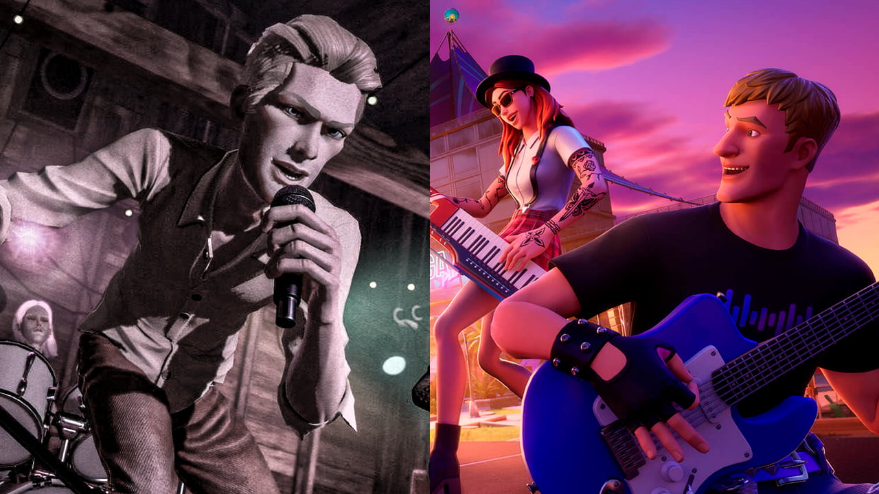 Rock Band al Ritmo de Fortnite Festival"