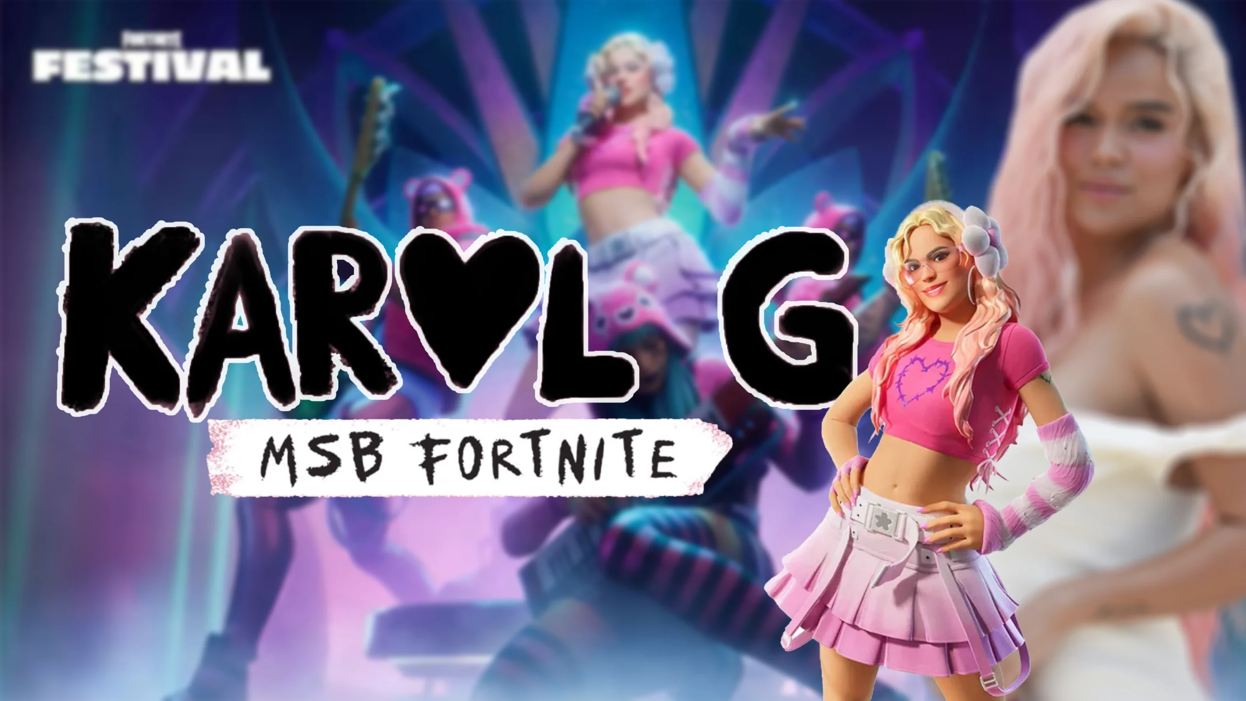 KAROL G X FORTNITE