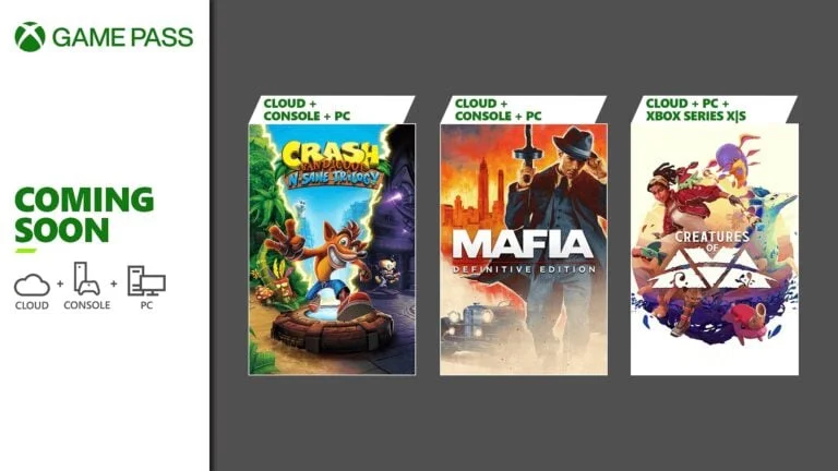 XBOX Game pass AGOSTO